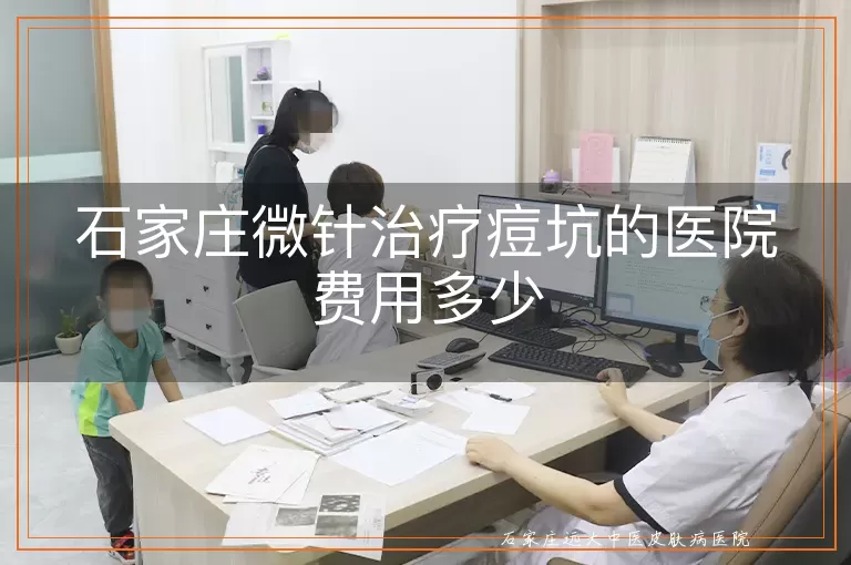 石家庄微针治疗痘坑的医院费用多少
